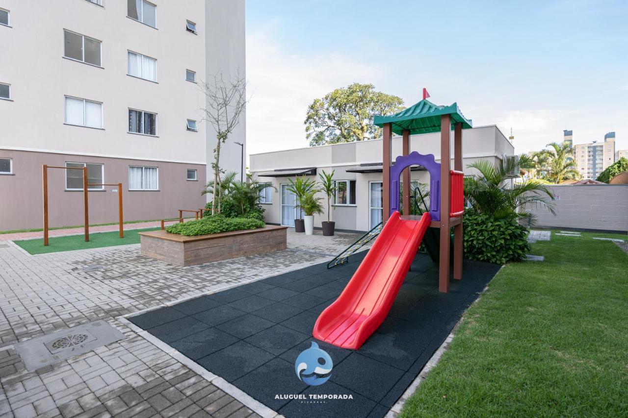 Apartamentos Em Bal Picarras 150 M Da Praia Com Sacada, Wi-Fi, Piscina, Portaria 24H, Playground E Vaga De Garagem Exterior foto